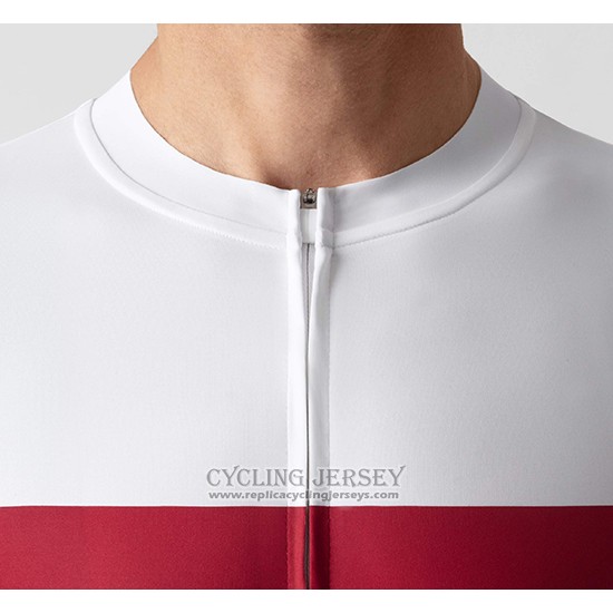 2019 Cycling Jersey La Passione White Red Blue Short Sleeve And Bib Short